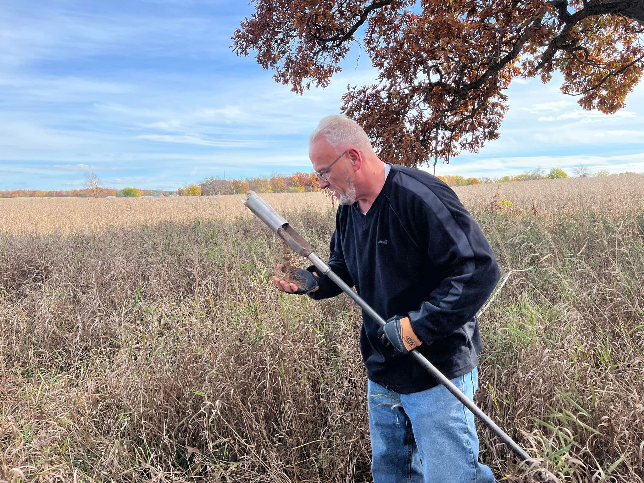 Soil Scientist in the Field