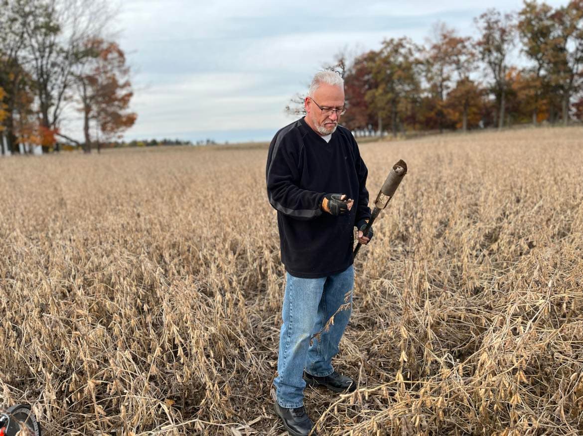 Soil Scientist in the Field